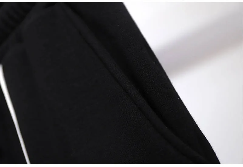 Зимние штаны для женщин размера плюс талия 97-140 см 4XL 5XL 6XL 7XL 8XL спортивные штаны для женщин черного цвета