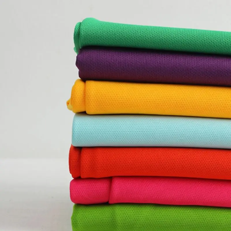 

Good quality jersey polyester mesh fabric for gym sports garment 45x185cm/piece KB06