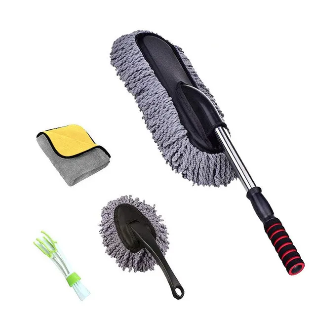  Vaguelly Auto Carpet Brush Car Interior Brush Car Detail Duster  Car Towel Brush Soft Auto Duster Car Duster Car Exterior Duster Automotive  Car Washing Dashboard Brush Car Wax Cotton Thread 