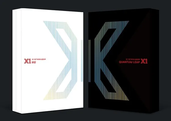 [MYKPOP]~ Официальный~ X1 MINI#1: альбом QUANTUM LEAP, коллекция KPOP Fans-SA19091301