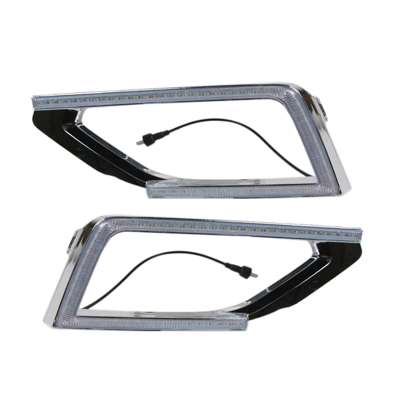 

LED Daytime Running Lights DRL Yellow Turn Signals for Atlas Teramont 2018+