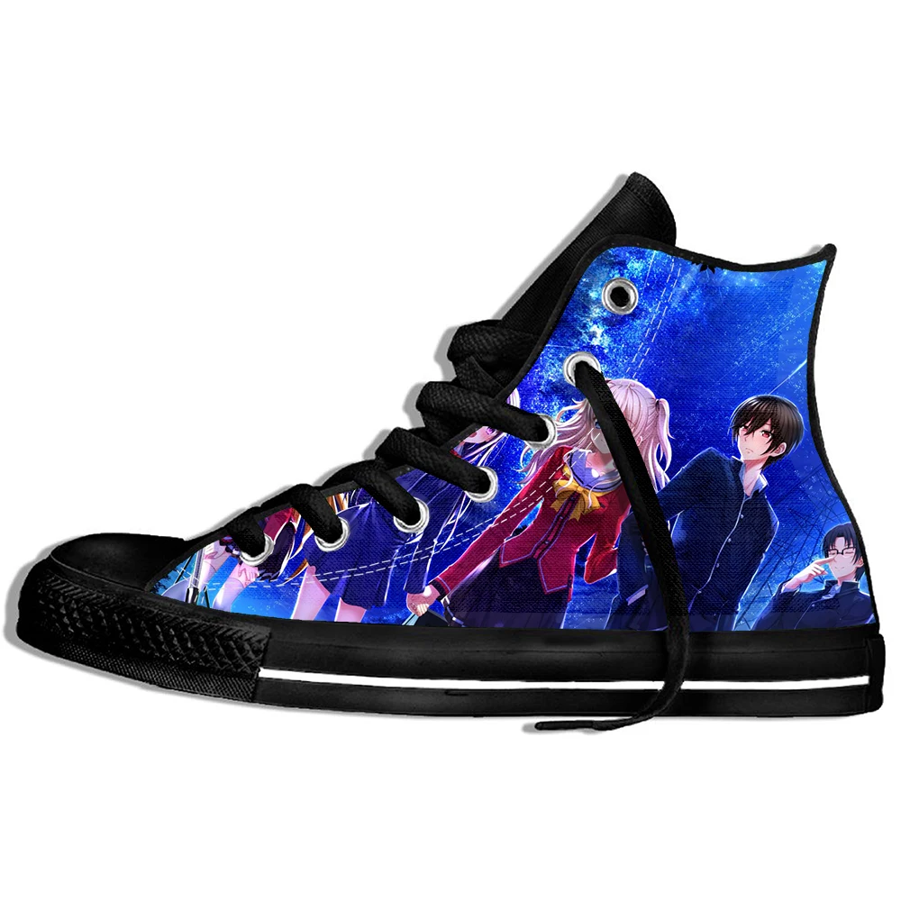 

Cosplay Japan Anime Charlotte Shoes Kawaii Japanese Anime Sneakers Manga Plimsolls Cute Cartoon Lightweight Casual Shoes