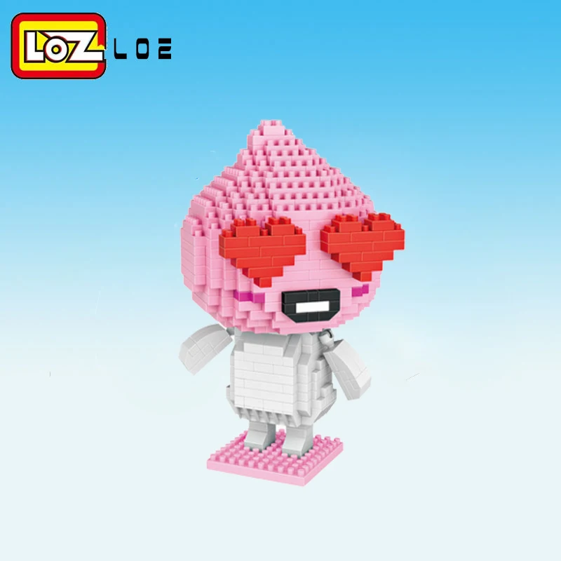 LOZ Mini Qute Kawaii собака утка мультфильм детский подарок пластиковый куб Алмазный
