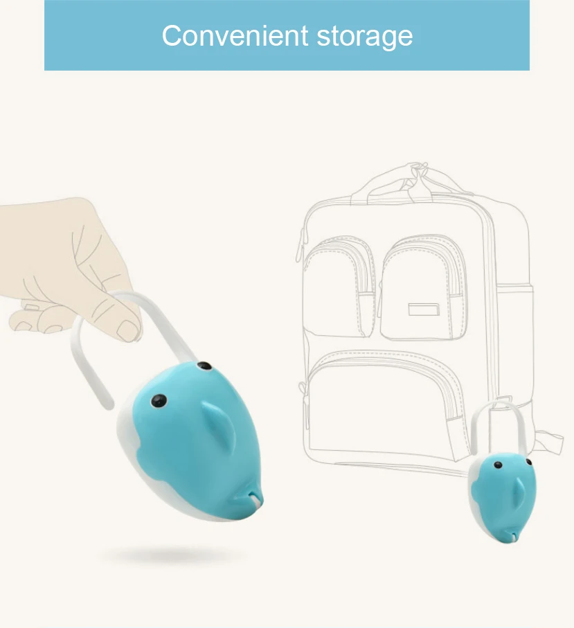 1Pc Baby Pacifier Storage Box Portable Cute Whale Shape Kids Pacifier Nipple Cradle Case Holder Travel Storage Box Pacifier Box