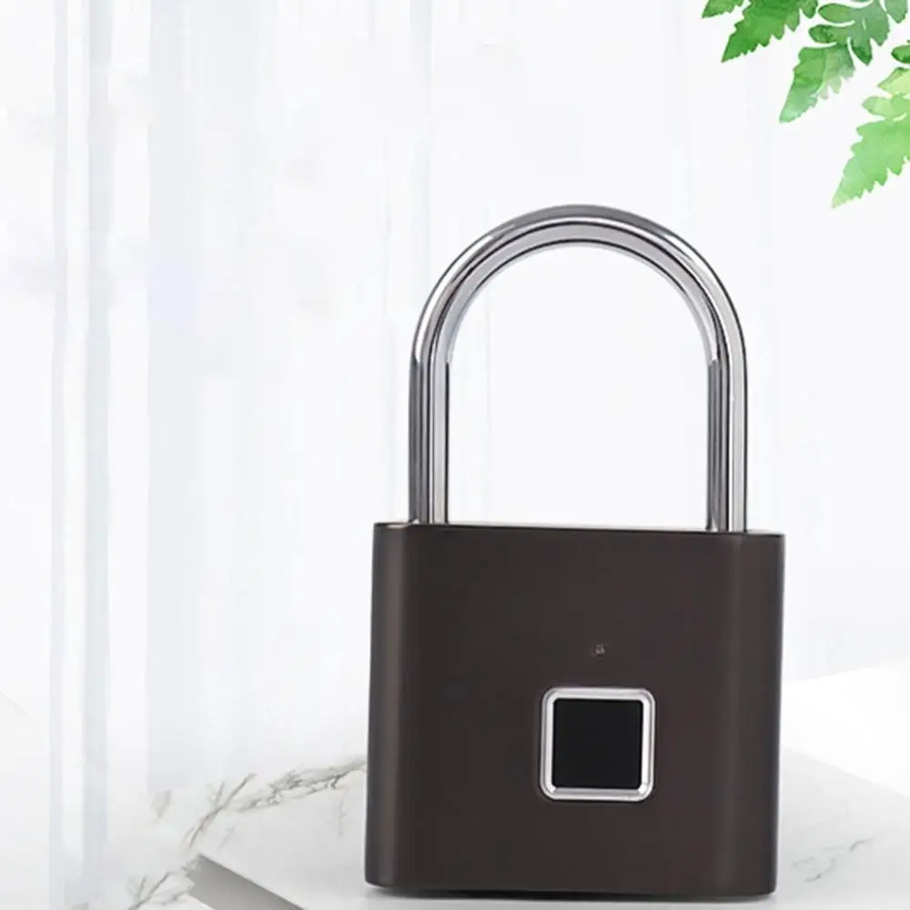 

Fingerprint Padlock Smart Padlock Small Lock Fingerprint Cabinet Lock Cabinet Lock Dormitory Anti-theft Lock