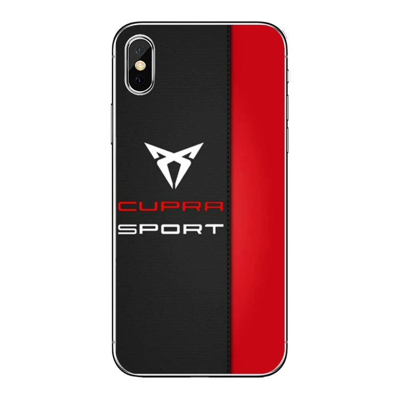 Для iPhone XR X XS Max 8 7 6s 6 plus SE 5s 5c 5 iPod Touch Seat Cupra sport автомобильные аксессуары чехол для телефона - Цвет: Cupra-sport-B-05