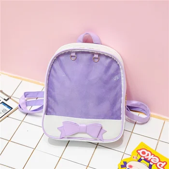 

Student Clear Bag Transparent Itabag Pin Display Backpack School Bags Kids Backpack