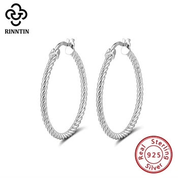 

Rinntin S925 Silver Earrings Hook 3 Layers Rhodium Plated Fit Pendant Charms Earring Drop For Female Ornaments Present TSE330