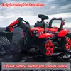 Children'S Electric Excavator Boy Toy Car Excavator Can Be Charged By People 1-6 Year Kids'S Ride-On Toys Walker Scooter Gift 1