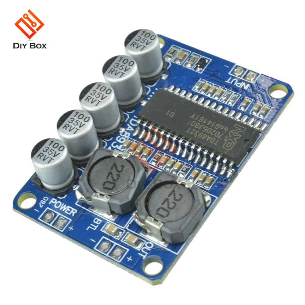 

TDA8932 Mono Amplifier Board 35W Digital Audio Power AMP DC 10-30V 2A Sound Board 8 ohm for Speakers