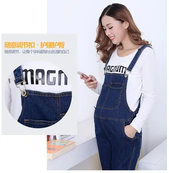 

2020High Quality Obstetrics One-Piece Soft Pregnant Women Jeans Maternity Pants Maternity Pants Jeans for women Pregnant Clothes