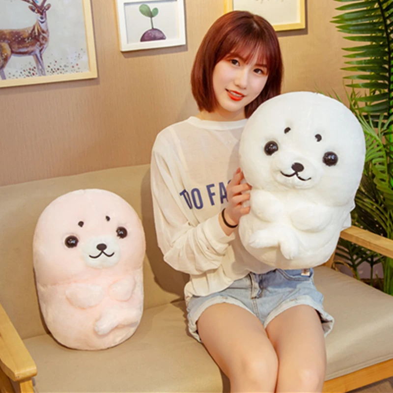 Peluche De Foca Gorda Toyvian Muñeco De Foca De Peluche Sello
