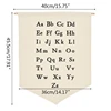 Nordic Hanging Canvas Pennant Kids Room Wall Home Decoration Ornaments J0PC 4