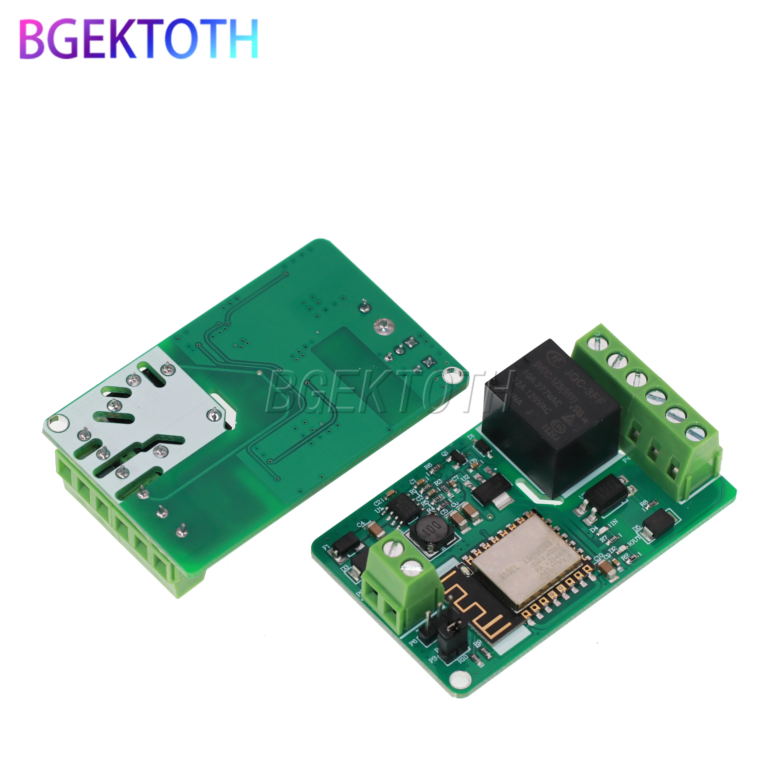 

1 шт. одноканальный новый зеленый ESP8266 10 А 220 В сетевое реле модуль Wi-Fi вход постоянного тока 7 В ~ 30 в 65x40x18 мм модуль
