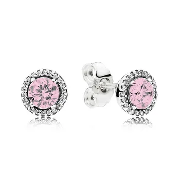 

YPD13 925 Silver Woman Ear Nails Simple Engagement Ear Ornaments Embedded with Zircon