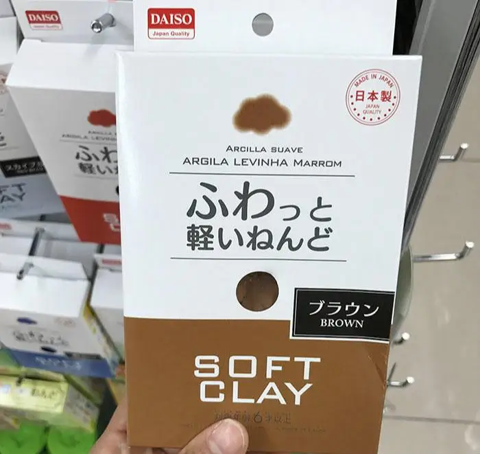 Daiso мягкая глина легкая для моделирования сухая на воздухе Сверхлегкая глина детские игрушки Полимерная глина Lizunov поставки слаймов пушистый клей