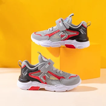 

summer Mesh hollowing out boys girls sport Casual shoes Anti-slippery Breathable Gym shoes Comfortable soft Light Daddy shoes