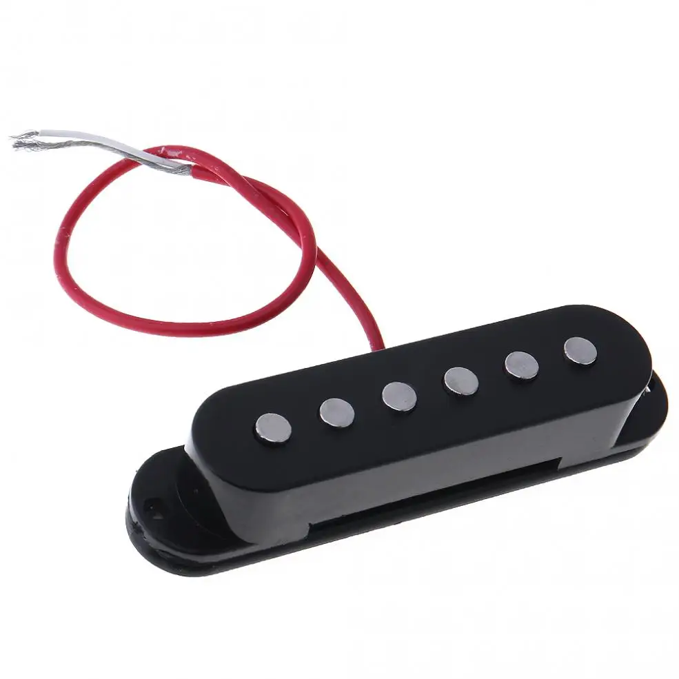 ИРИН 6 струн для электрогитары синл катушка звукосниматель с 190 мм кабель гитары полный Тон Цвет стабильные части и аксессуары
