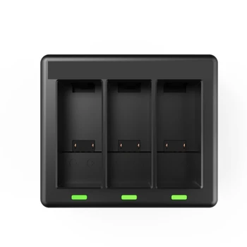 

3 Ways Battery Charger With LED Light Charging Box for Gopro Hero 9 Black Action Camera Battery Accessories