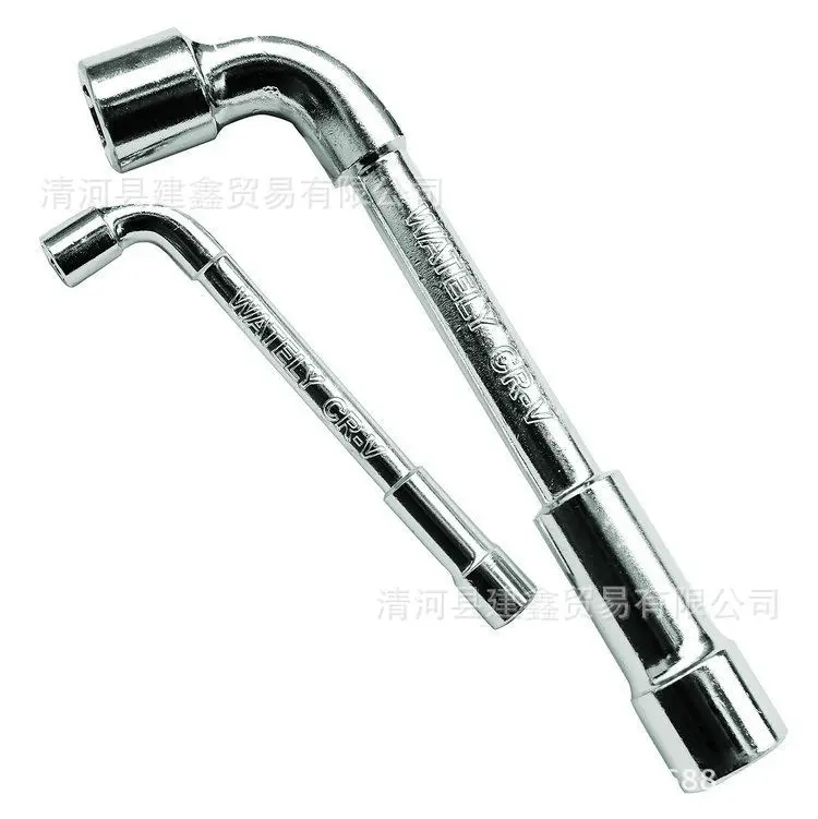 

Xin Jian Tool L-Shaped Socket Wrench 7 Shaped Pipe Type Elbow Perforation Wrench Double Headed outside Six Socket Wrench Case
