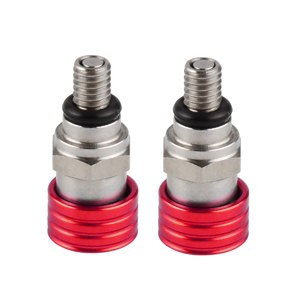 Akerlok 1 Pair M5x0.8mm Fork Air Bleeder Valves For Motocross Dirt Bike