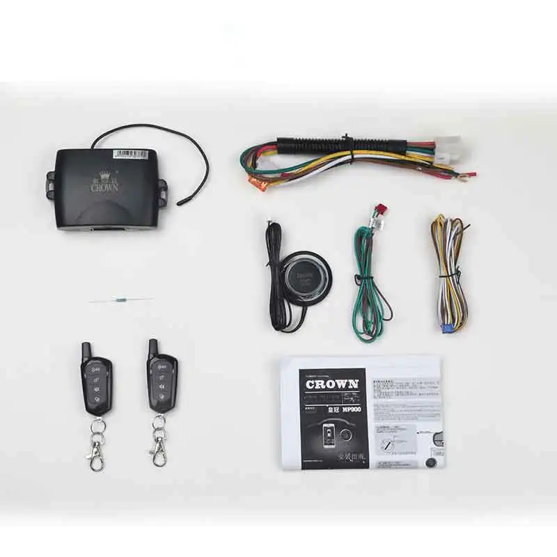 Smartphone PKE Car Security Alarm system Eith App Control Passwords Keyless Entry Car Door Mobile A