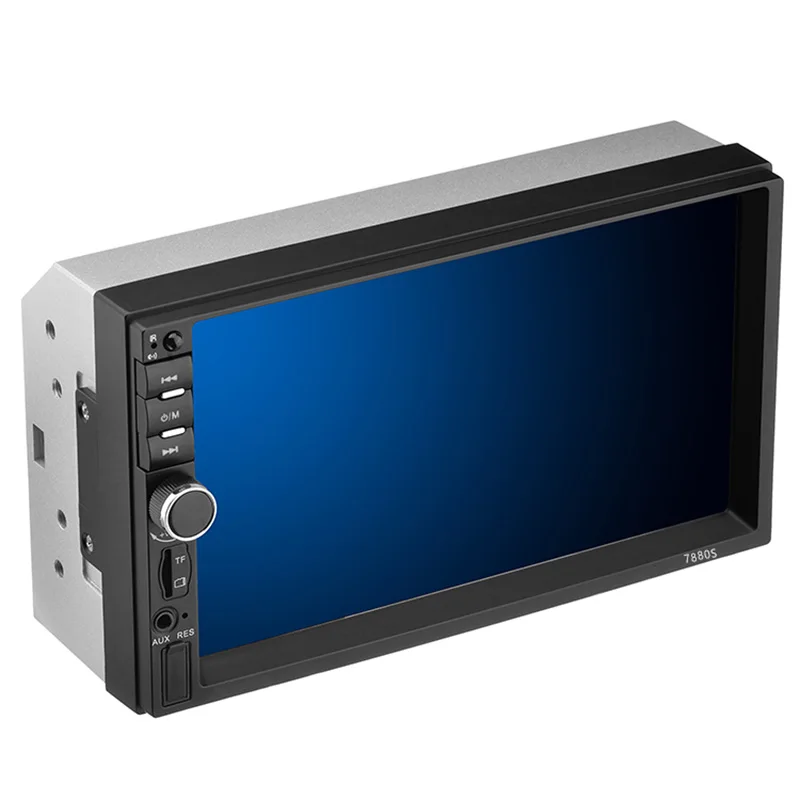 Автомобильный Mp5 MP3-плеер 7 дюймов двойной 2Din Hd Bluetooth пресс-экран стерео радио