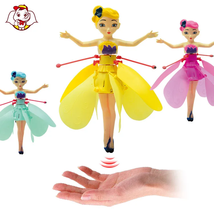New Products Hot Selling Suspension Airplane Remote Control Shining Small Flying Immortal Induction Vehicle Children Interest In