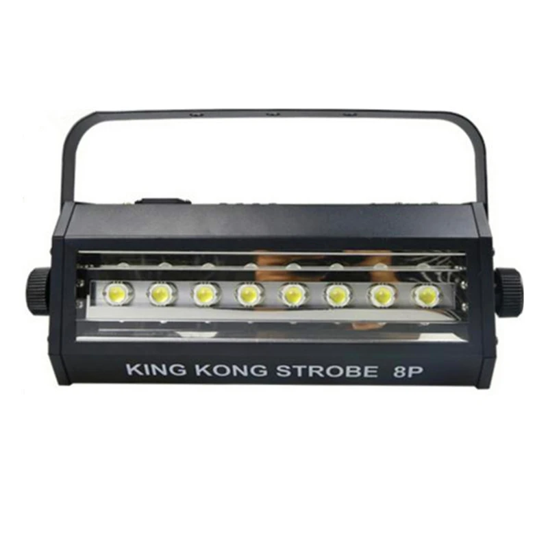 

LED Strobe Light White Color DMX512/Adjustable Speed/Auto/Sound Control LED Stroboscopic Light Club Party Stage Flash Lights
