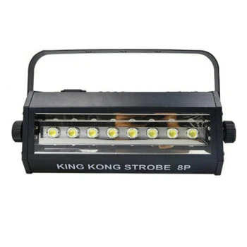 

DMX512/Auto/Sound Control 200W LED Strobe Light White Color LED Stroboscopic Light Club Bar Flash Party Lights Stage Lighting