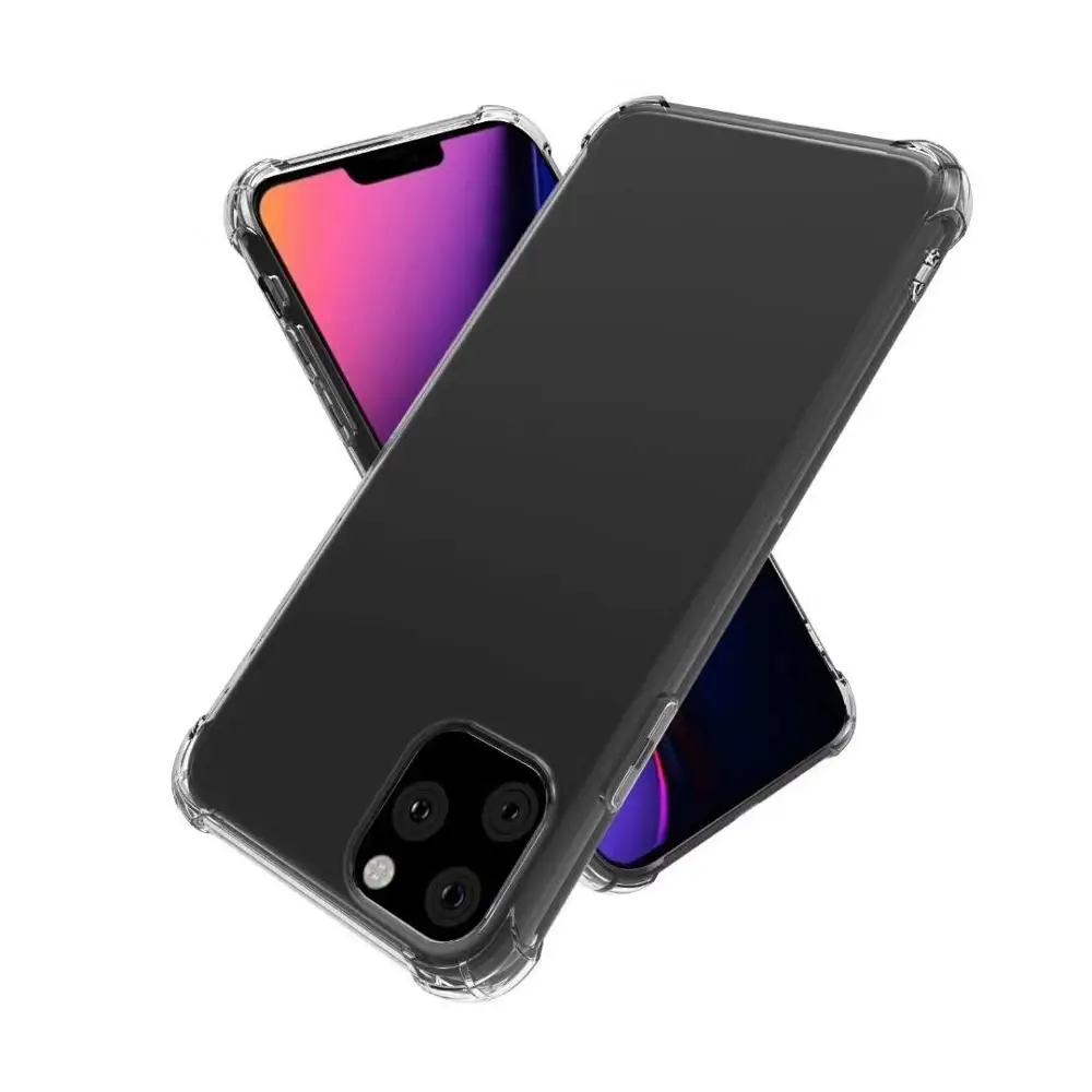 1,5 мм толстый прозрачный силиконовый чехол для телефона iphone 11 pro max 6 s 7 8 plus x xr xs Чехлы прозрачные чехлы tok husa etui