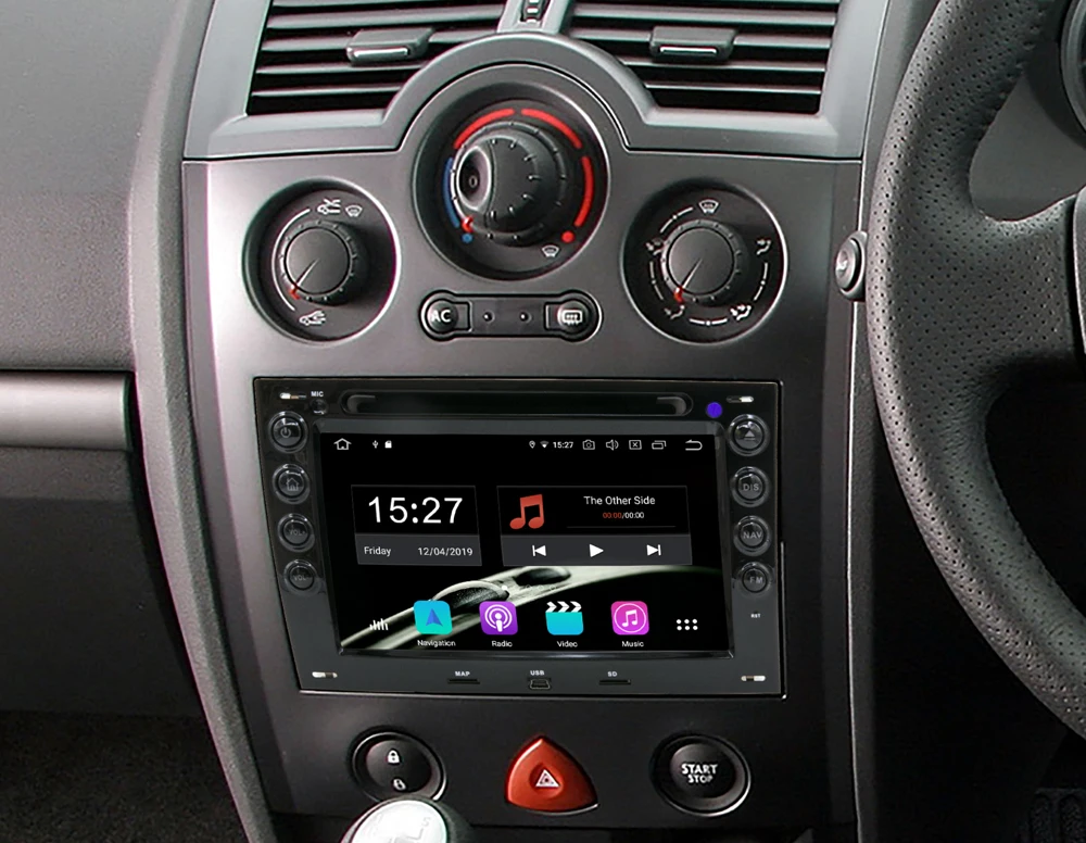 Cheap Octa Core 4GB RAM Android 9.0 5 USB Port Car DVD Player FOR Renault Megane 2 ii 2003 2004 2005 2006 2007 2008 Car Radio GPS DSP 1