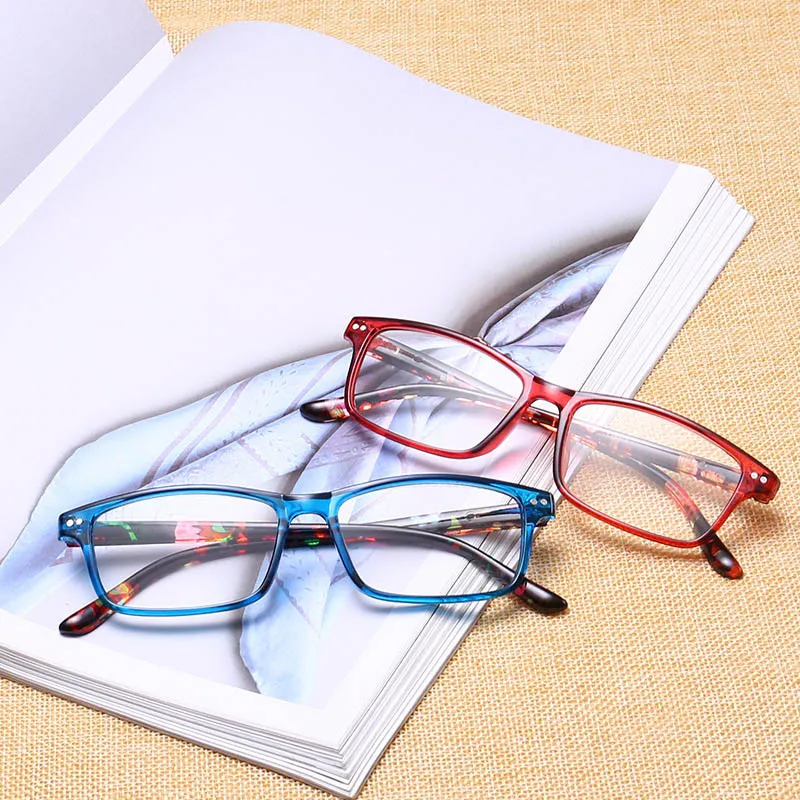 

Fashion Full Frame Reading Glasses Men And Women Univeral Plastic Frame Middle Aged And Elderly Reading Glasses+1.0~+4.0