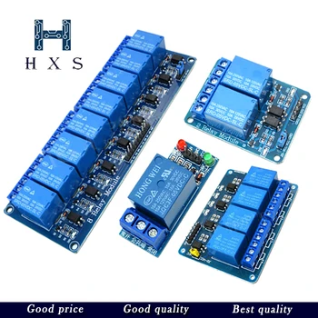 

1PCS 5V 12V 1 2 4 8 channel relay module with optocoupler. Relay Output 1 2 4 8 way relay module for arduino In stock