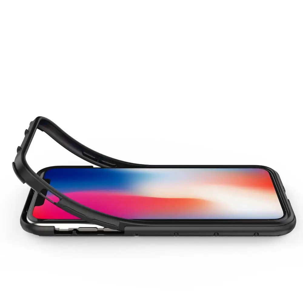 Автомобильный Магнитный Мягкий противоударный бронированный чехол для Xiaomi Redmi