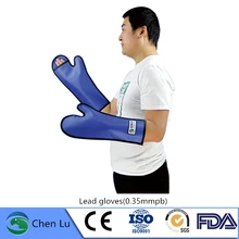 Рекомендуем радиологическая защита 0,35 ммпб Свинцовые перчатки ветеринарные применимые рентгеновское излучение защитные свинцовые варежки