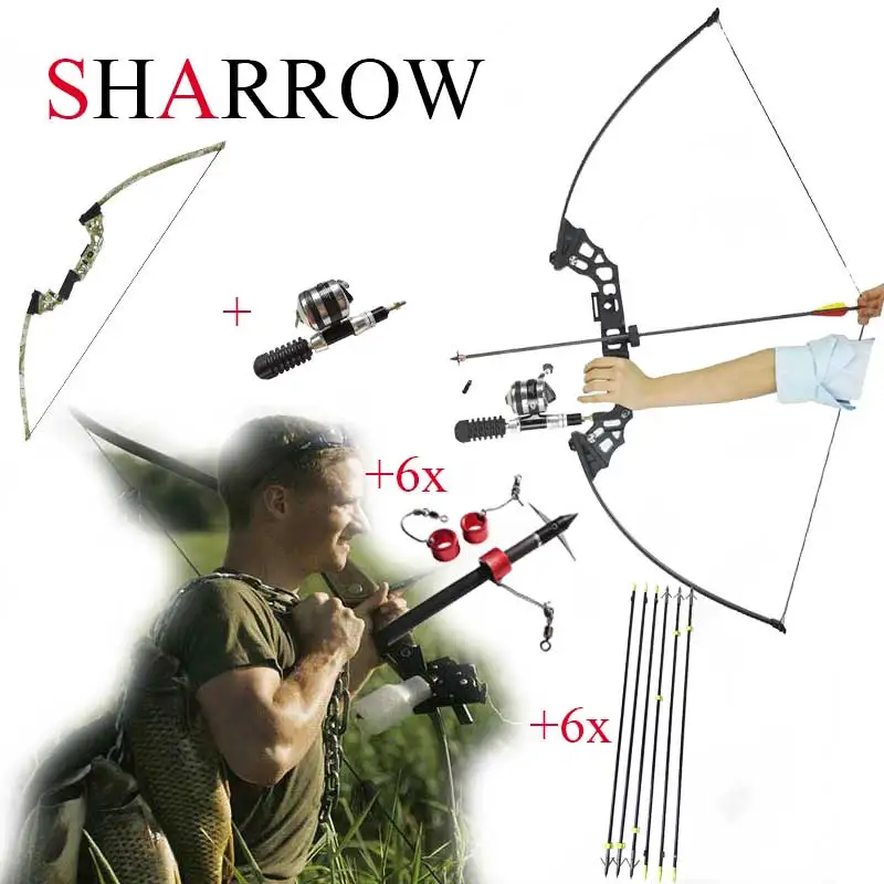 Набор для ловли лука и стрельбы из катушка стрел лука|archery arrows|shooting arrowcompound bow shooting