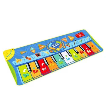 

Dance Carpet, Children'S Music Carpet, Piano Mat with 8 Instruments, Keyboard Music Keyboard for Piano, Toys for Girls and Boys
