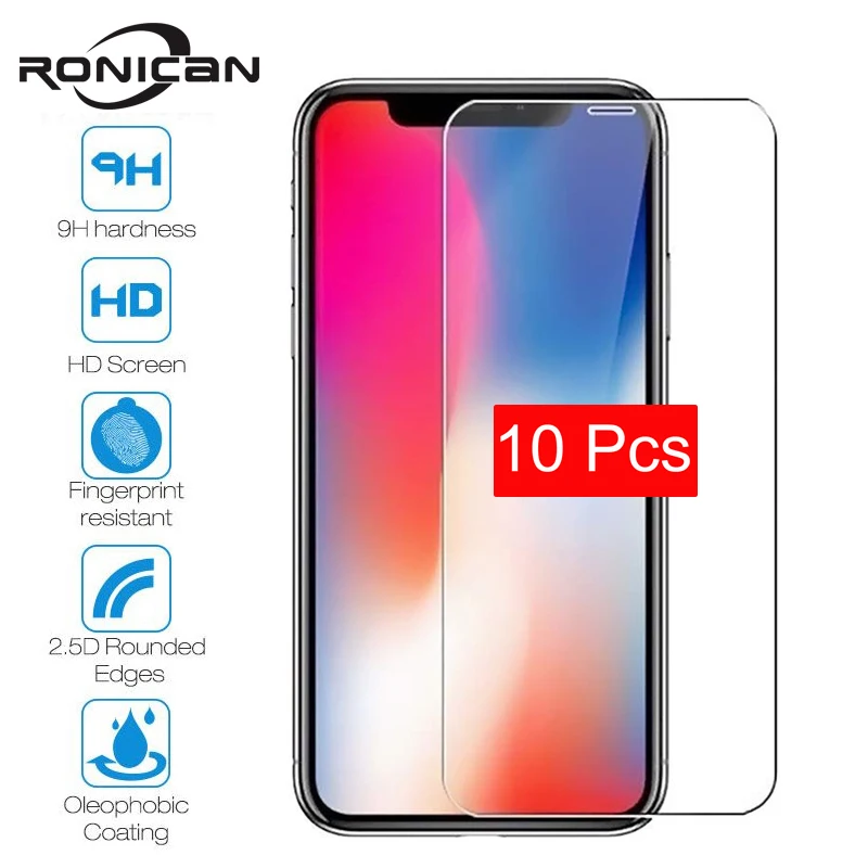 Защитное стекло для iPhone 12/13 Pro/12 mini/X/Xs Max/XR/6/6S/7/8 Plus/5/5S/SE 2020/4s/XR/X/XS 10 шт. | Мобильные