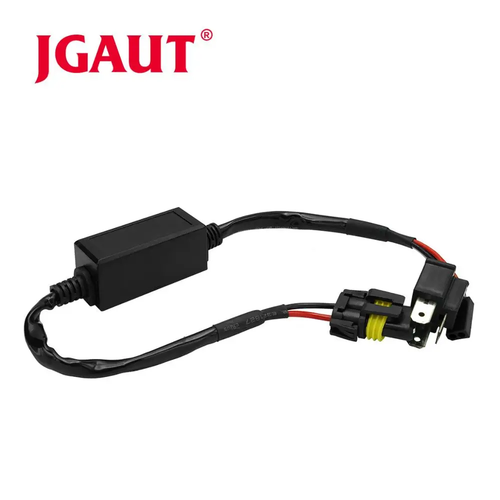 JGAUT 2 шт. H4 HID коннектор телескопическая жгут проводов для 12V Hid комплект соединения