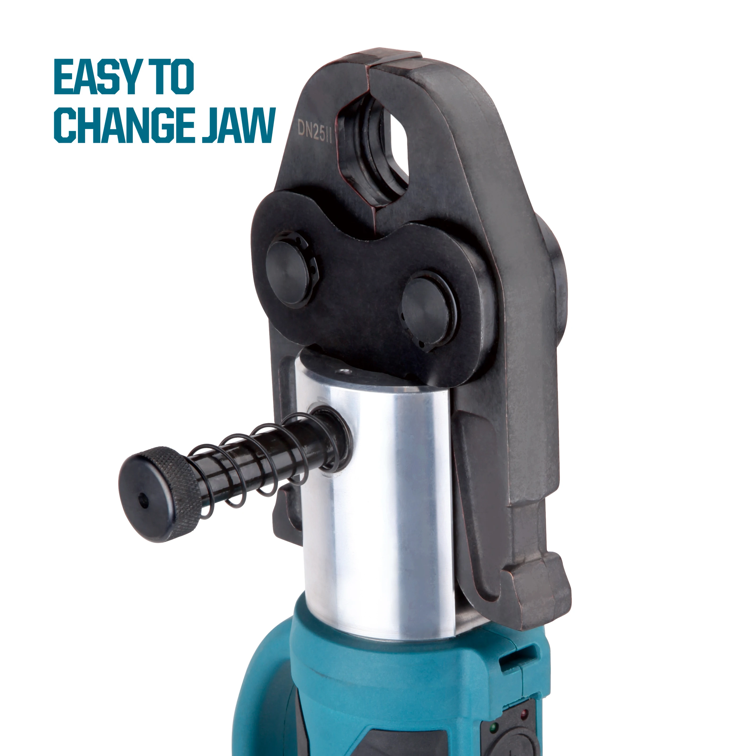 ZUPPER CZ-1550 Electrical Press Tool For Plumbing Copper Pex Multilayer Pipe Crimping Include Optional Separate Jaws 5