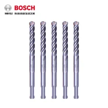 Bosch Four-pit Electric Hammer Drill Bit 5 Series Four-blade Round Shank/Square Shank Drill Bits for Drill Concrete Walls