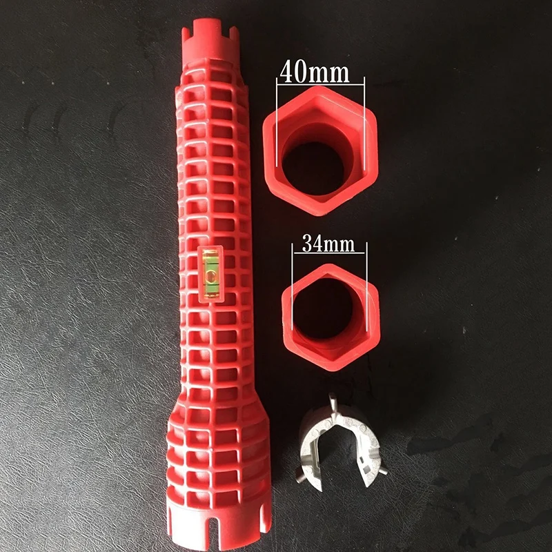 Top-New Faucet And Sink Installer Wrench Anti-Slip Handle Double Head Wrench Tool Extra-Long Design Wrench Tools