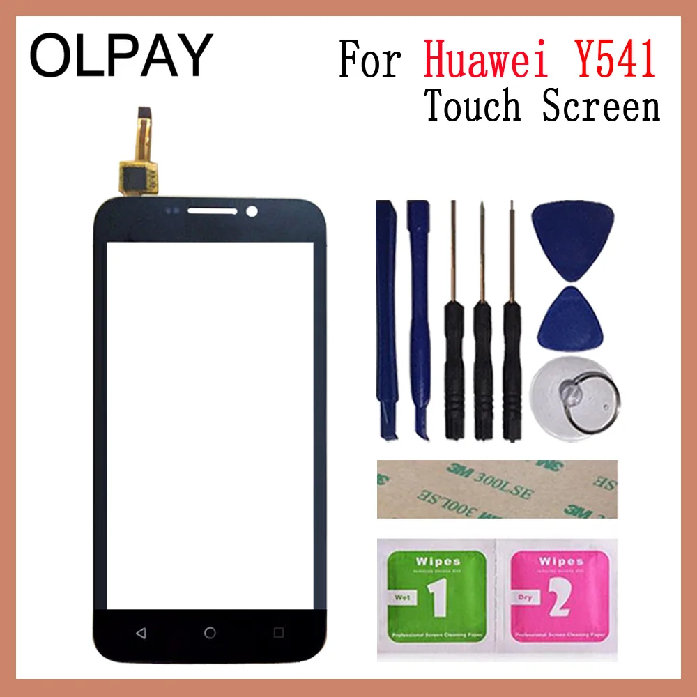Mobile Phone Touch Panel 4.5'' inch For Huawei Y541 Y5 Y5c Y541-U02 Touch Screen Digitizer Panel Fornt Glass Sensor Repair Parts
