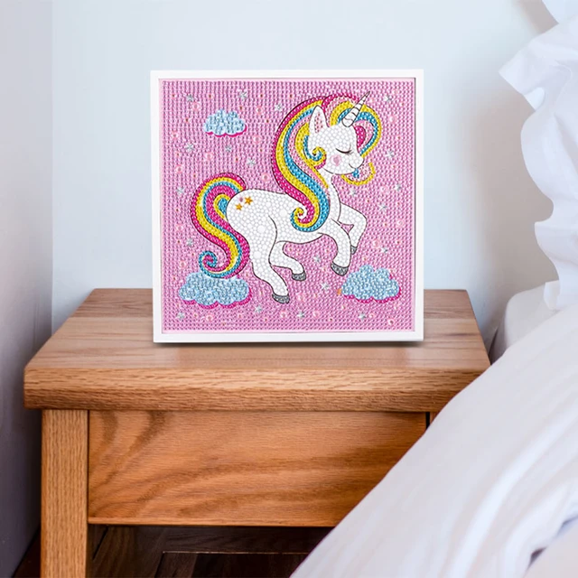 A Diamond Painting Kits for Kids Unicorn, Diamond Art Kits for