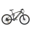 26/27.5/28 Inch 48V Mountain EBike 350W/500W Brushless Motor Double Suspensons 9.6Ah Removeable Lithium Battery 4
