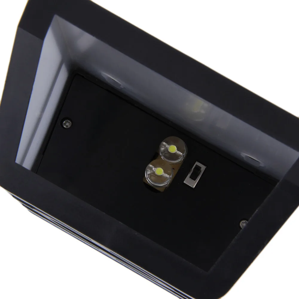 ICOCO 2LED солнечный светильник, лампа с датчиком для забора, настенный светильник для дома, сада, дорожки, двора, лестницы, популярная новинка