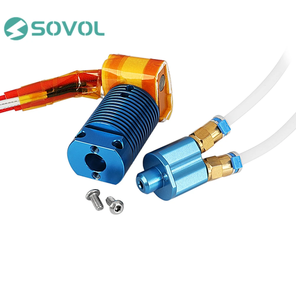 Sovol 2-in-1-out Relacement Hotend Extrude Hot End Kit for SV02 Creality Ender-3 CR10 10s Bowden Extruder 3D Printer Parts | Компьютеры и