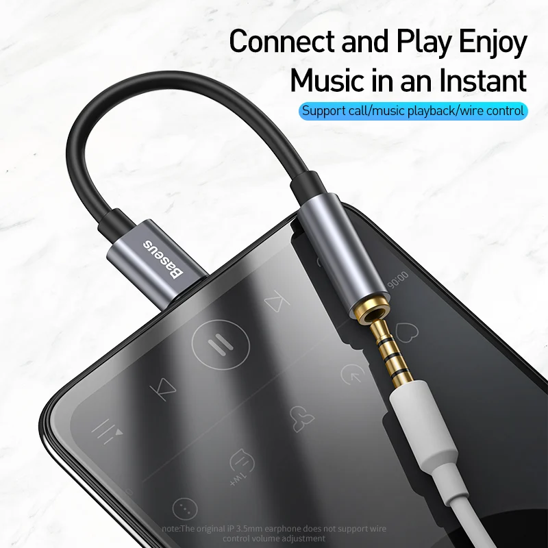 USB to 3.5mm Adapter For Xiaomi Mi 10 9 8 Pro Redmi