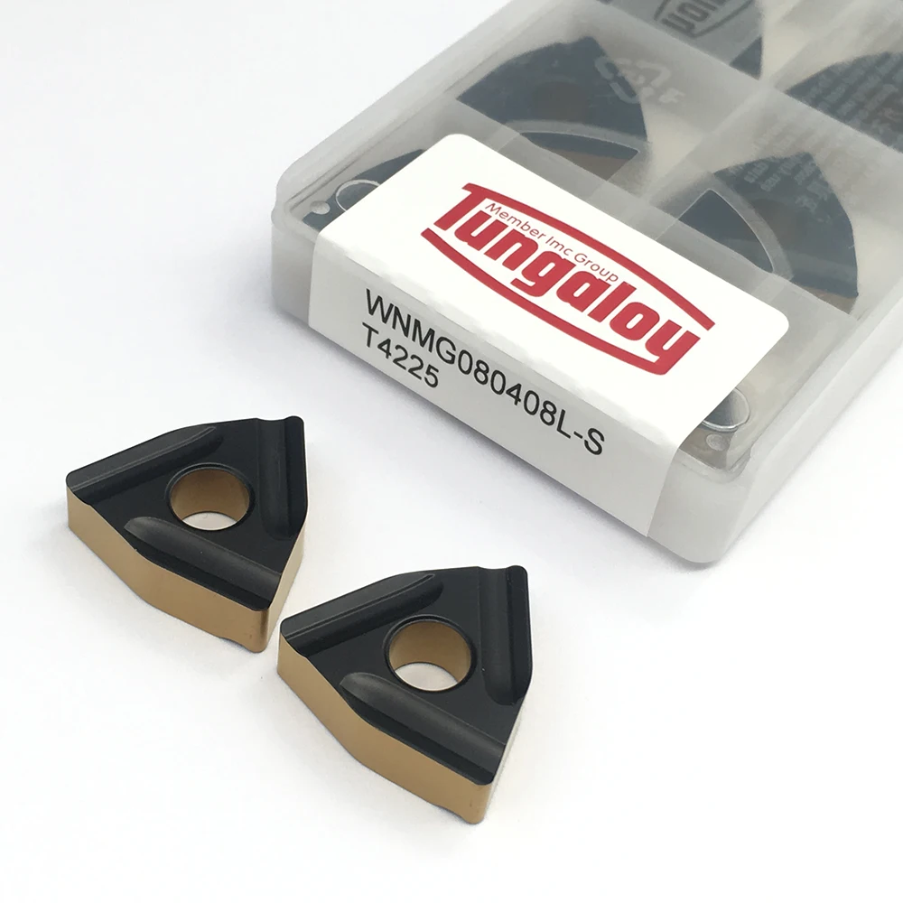 

100% Original 10PCS WNMG080408L-S T4225 Sale Metal CNC Machine Parts Tool For Machining Steel Parts Turning Tool Carbide Inserts